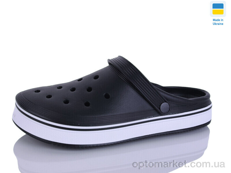 Купить Крокси чоловічі B16 чорний Verta чорний, фото 2