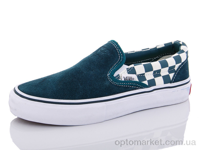 Купить Сліпони жіночі B1653 green V-ans зелений, фото 3