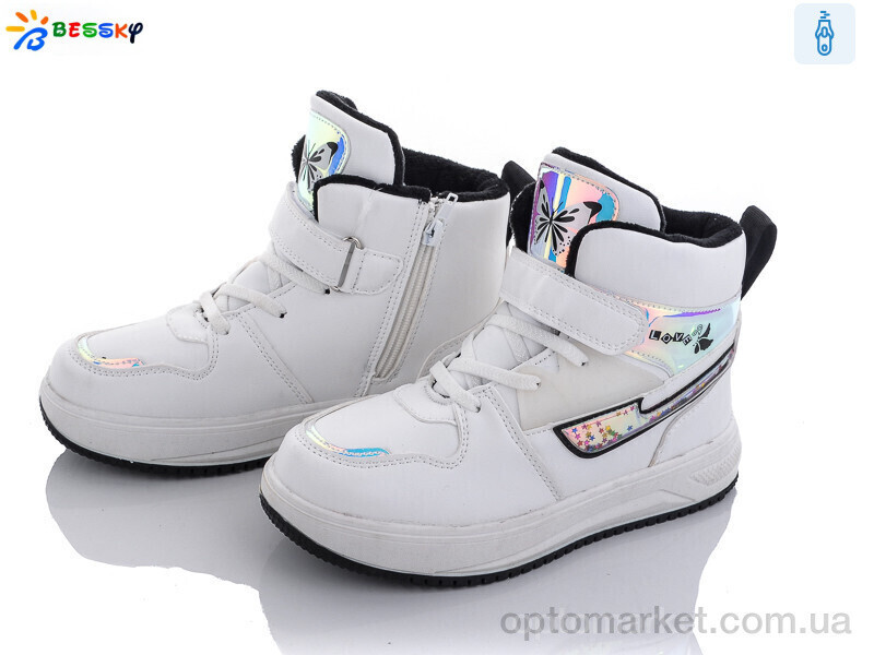 Купить Черевики дитячі B1993-4C Bessky білий, фото 2