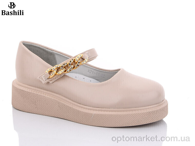 Купить Туфлі дитячі B21-11 Башили бежевий, фото 2