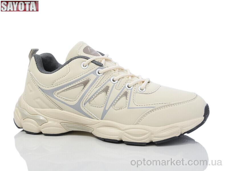 Купить Кросівки жіночі B2107-6 Sayota бежевий, фото 2