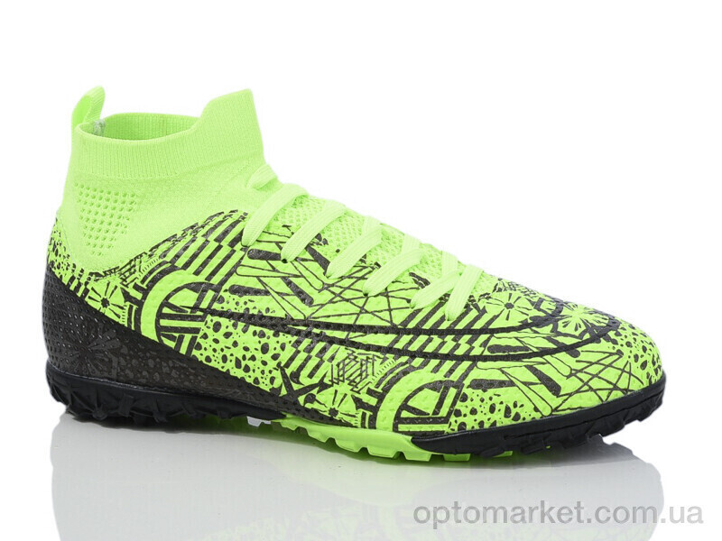 Купить Футбольне взуття дитячі B2314-7S Demax зелений, фото 2