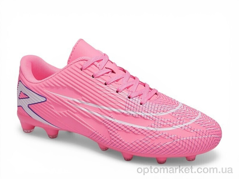 Купить Футбольне взуття дитячі B2339-25H Demax рожевий, фото 2