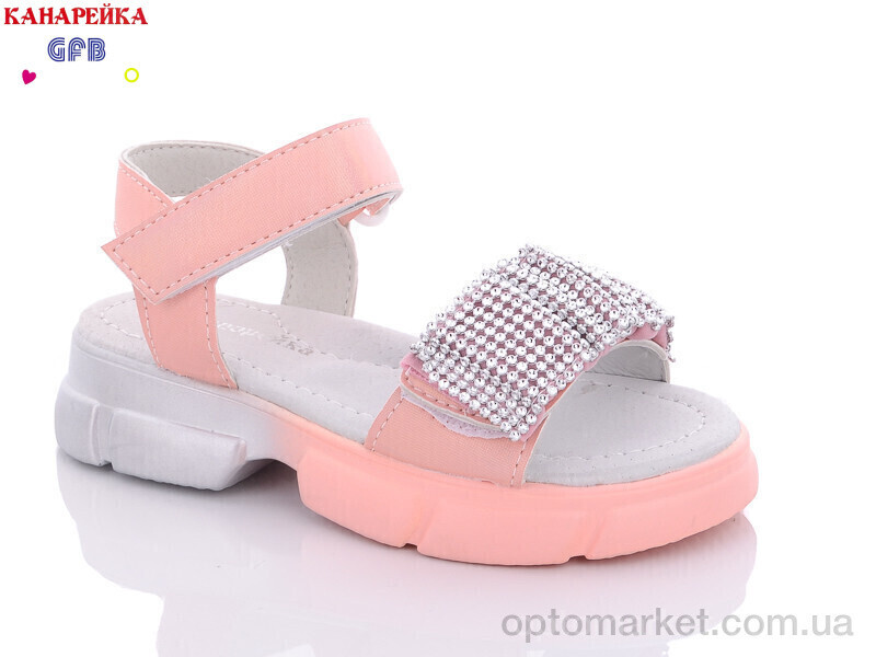 Купить Босоніжки дитячі B2440-5 Канарейка рожевий, фото 2