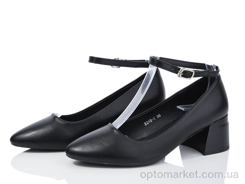 Купить Туфлі жіночі B248-1 Loretta чорний, фото 2