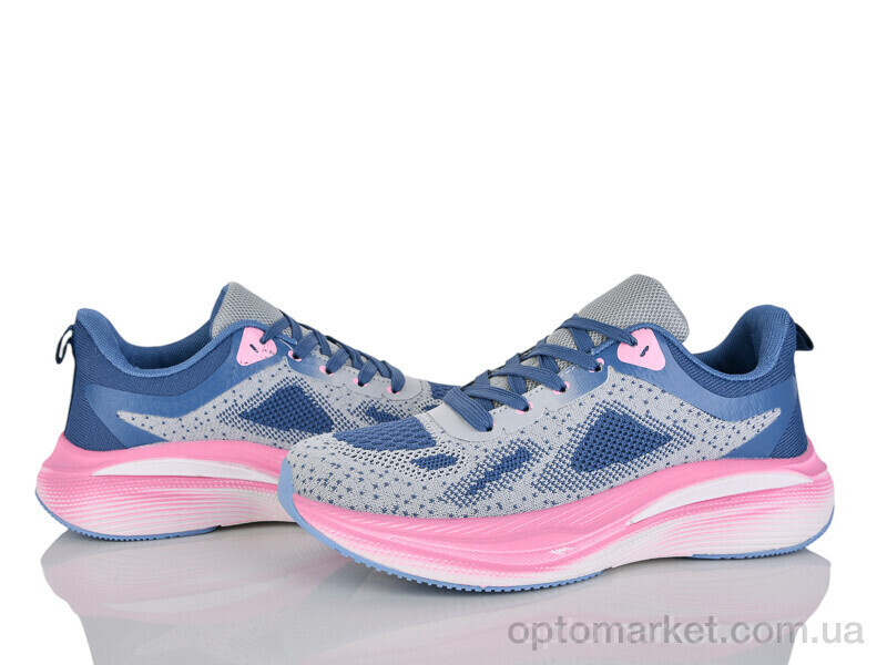 Купить Кросівки жіночі B253-3 піна Run Life синій, фото 2