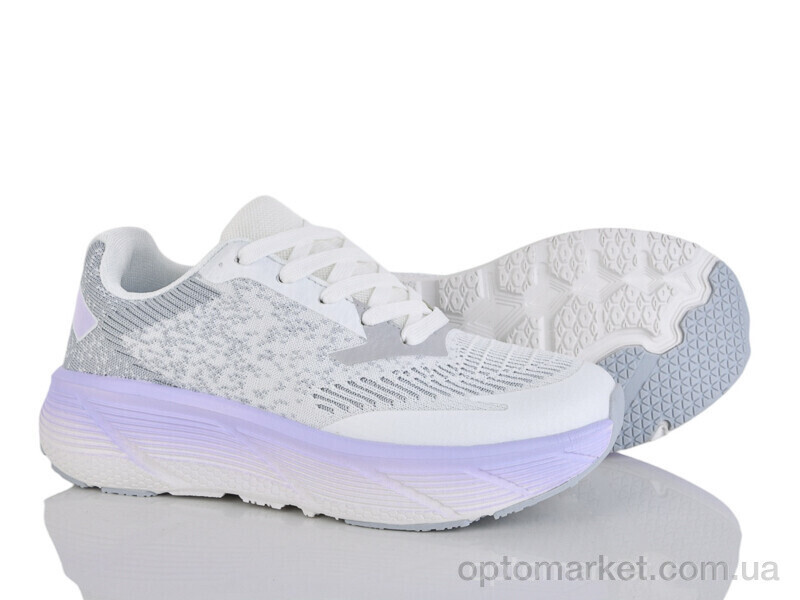 Купить Кросівки жіночі B258-7 піна Run Life сірий, фото 2