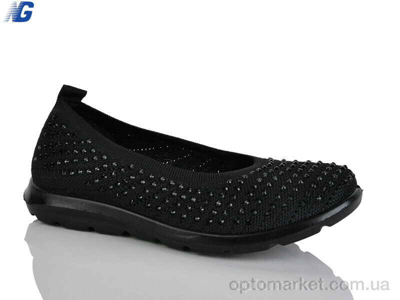 Купить Балетки жіночі B26214-1 Navigator чорний, фото 2