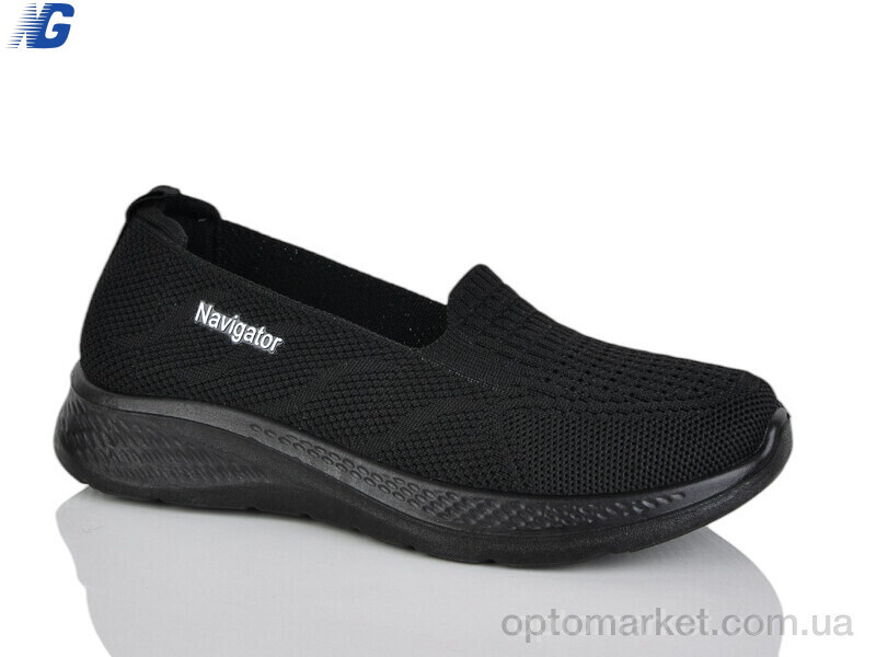 Купить Балетки жіночі B26224-1 Navigator чорний, фото 2