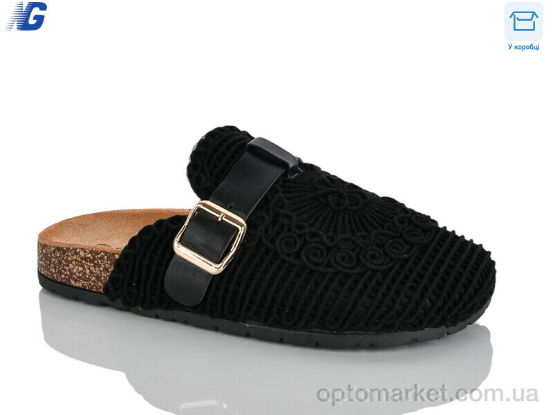 Купить Шльопанці жіночі B26232-1 Covaleri чорний, фото 2