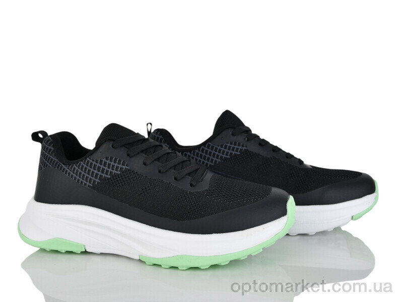 Купить Кросівки жіночі B267-2 піна Run Life чорний, фото 2