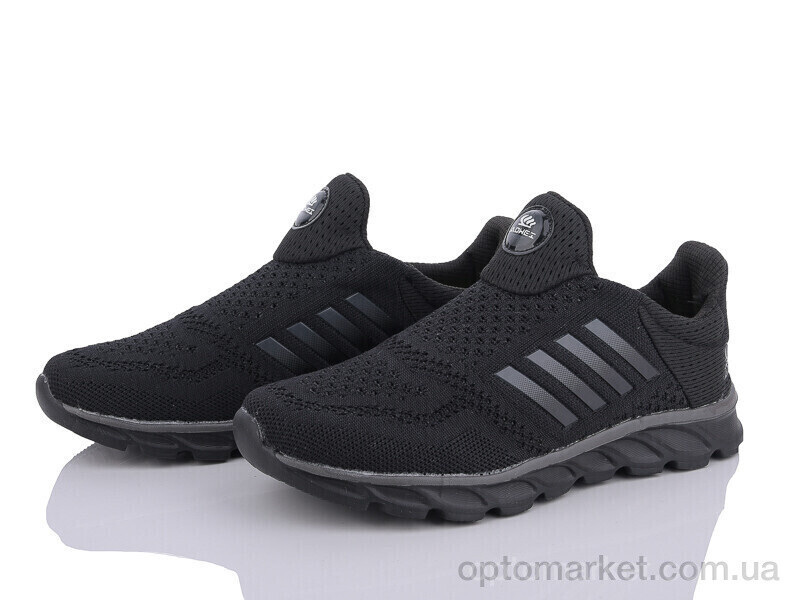 Купить Кросівки жіночі B2702-4 AO WEI чорний, фото 2