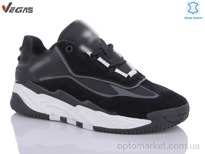 Купить Кросівки жіночі B2709-6 A.idas чорний, фото 3