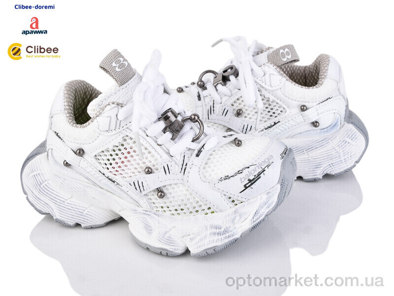 Купить Кросівки дитячі B2760 white Apawwa білий, фото 2