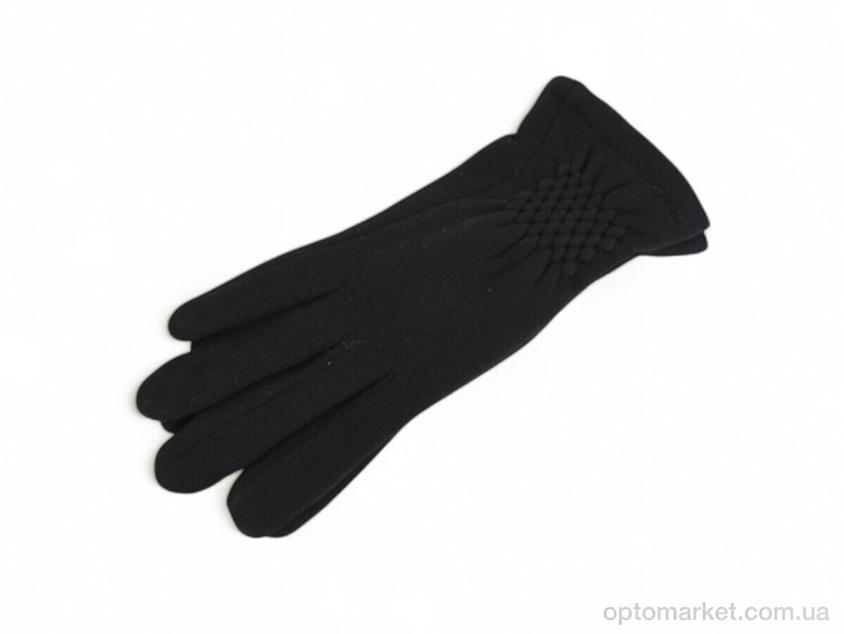 Купить Рукавички жіночі B4-85 black Number one чорний, фото 3