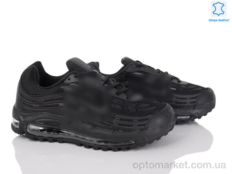 Купить Кросівки чоловічі B4110-6 N.ke чорний, фото 3