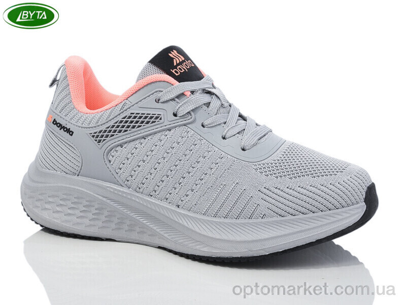 Купить Кросівки жіночі B5167-7 Bayota сірий, фото 2