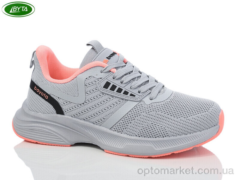 Купить Кросівки жіночі B5183-5 Bayota сірий, фото 2