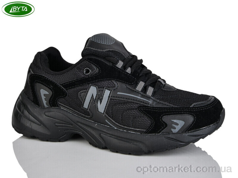 Купить Кросівки унісекс B5220-3 Bayota чорний, фото 3