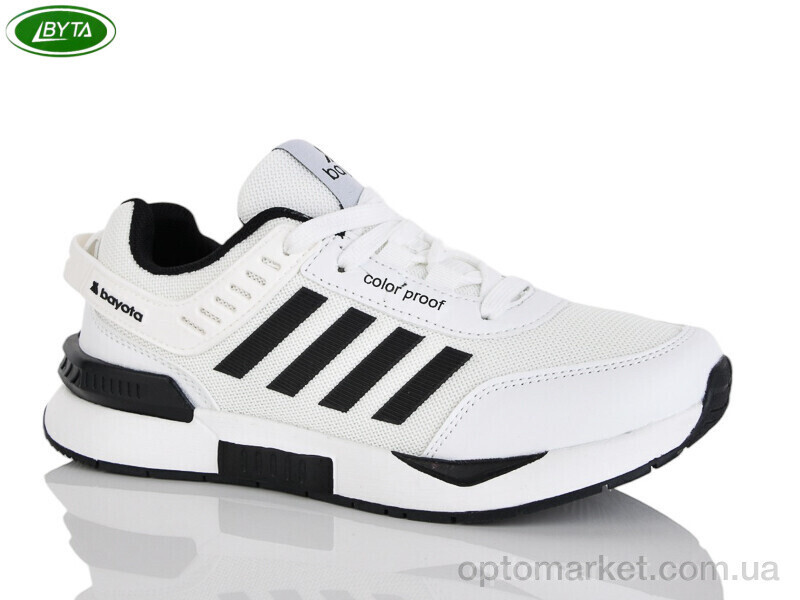 Купить Кросівки унісекс B5231-4 Bayota білий, фото 3