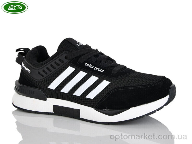 Купить Кросівки унісекс B5231-8 Bayota чорний, фото 3