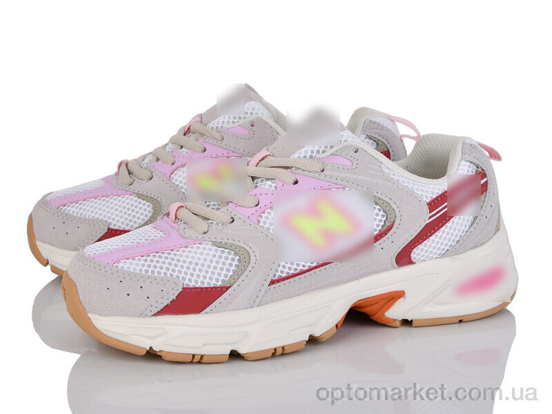 Купить Кросівки жіночі B530-15 N.w balance сірий, фото 3