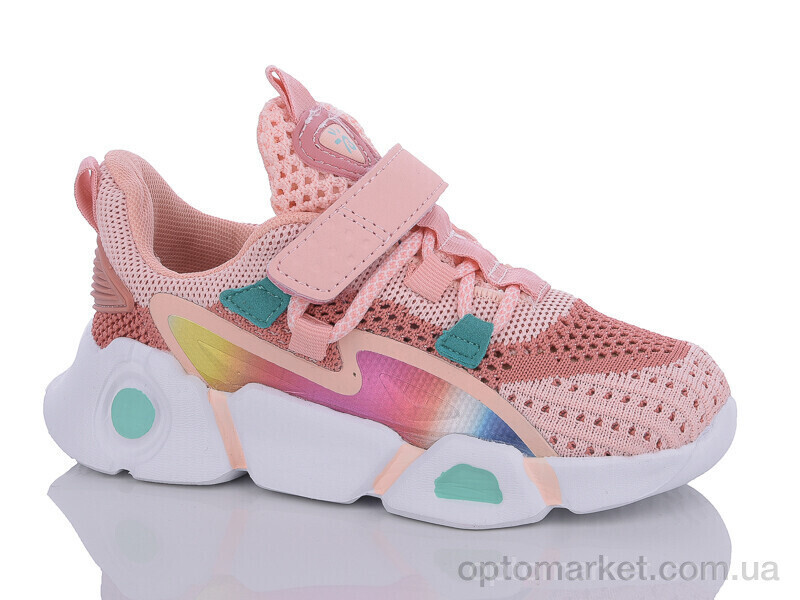 Купить Кросівки дитячі B55-4A Bessky рожевий, фото 2