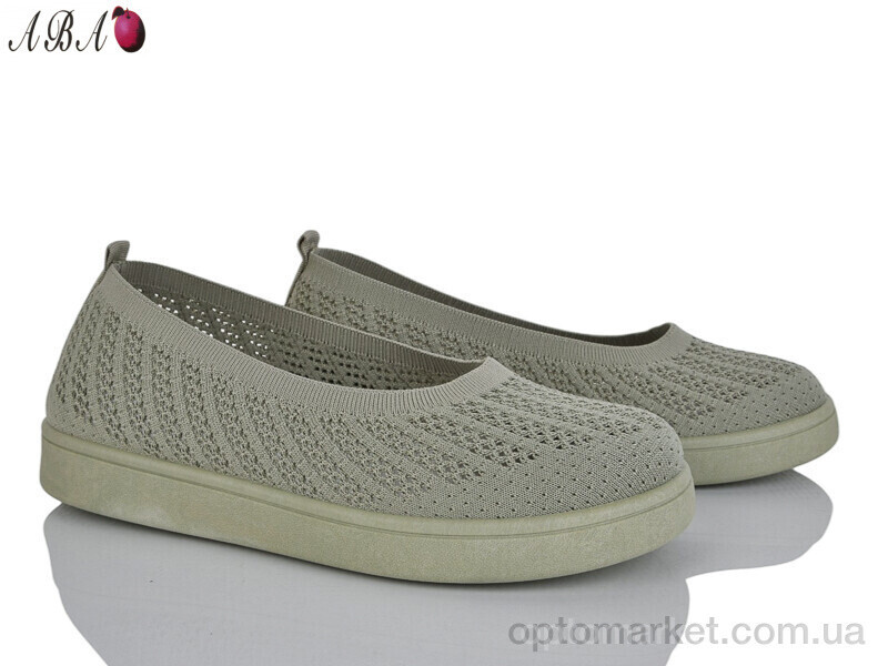Купить Балетки жіночі B5862-1-3 Aba зелений, фото 3
