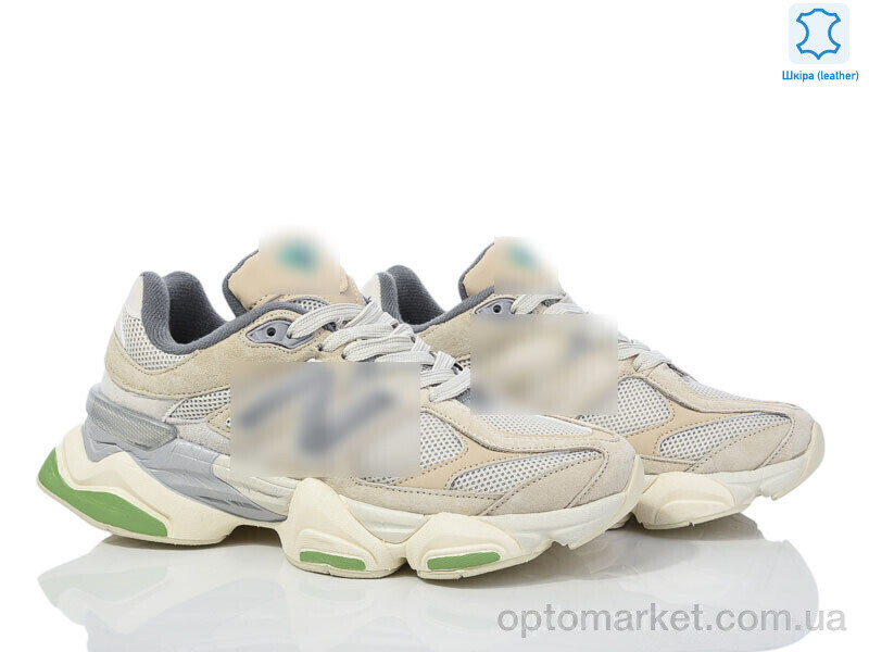 Купить Кросівки жіночі B606-10 N.w balance бежевий, фото 3