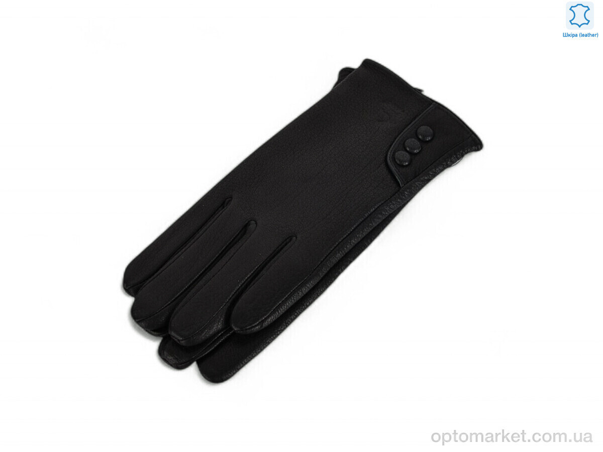 Купить Рукавички жіночі B66М-85 black Number one чорний, фото 3