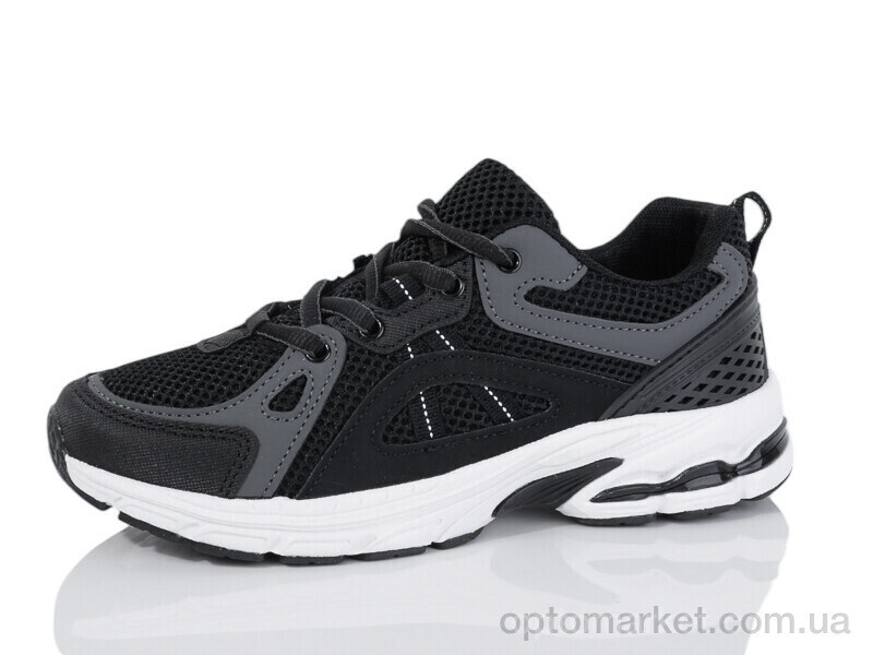 Купить Кросівки унісекс B680-1 KMB чорний, фото 2