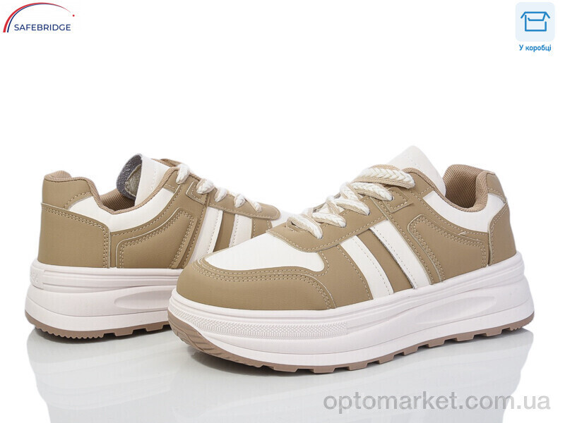 Купить Кросівки жіночі B708-5 Ouqidageni коричневий, фото 2