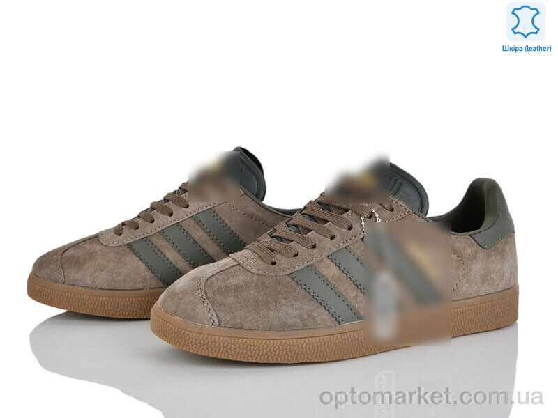 Купить Кросівки жіночі B7676-3 A.idas хакі, фото 4