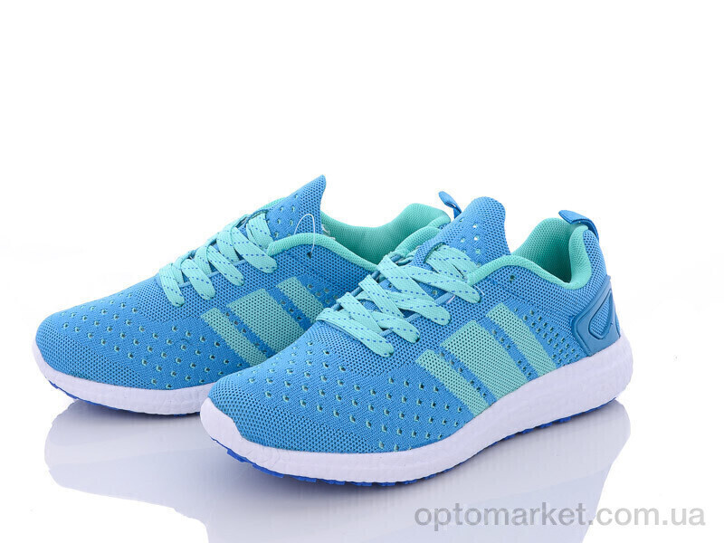 Купить Кросівки жіночі B7707-2 Demax блакитний, фото 2