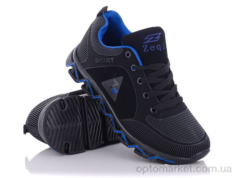 Купить Кросівки дитячі B789-4 Zeqi чорний, фото 2