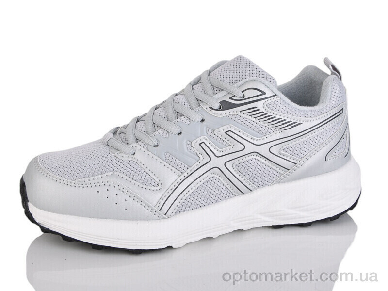 Купить Кросівки унісекс B8021-2 Run Life сірий, фото 2