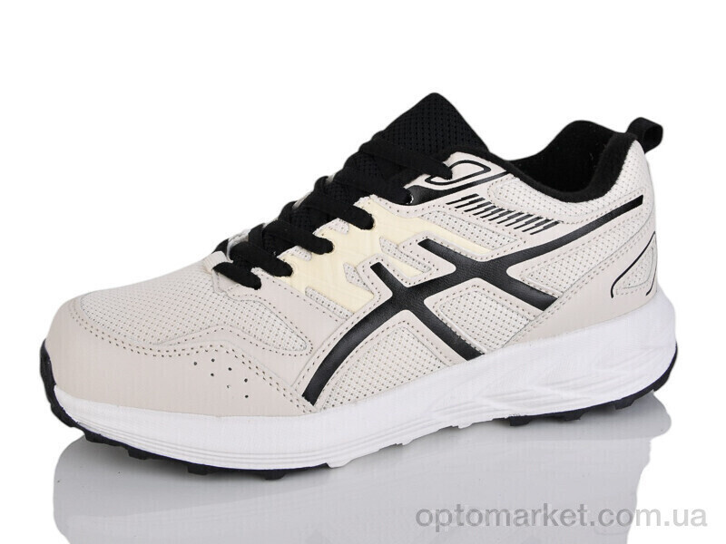 Купить Кросівки унісекс B8021-6 Run Life бежевий, фото 2