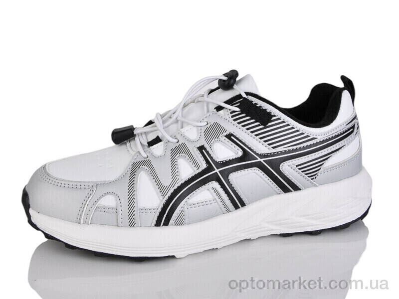 Купить Кросівки унісекс B8023-5 Run Life сірий, фото 2