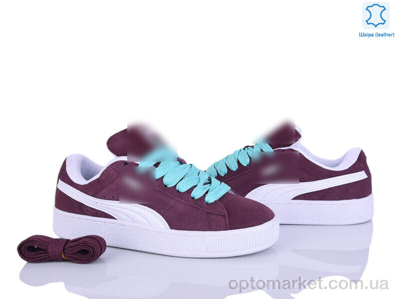 Купить Кросівки унісекс B830-8 P.ma бордовий, фото 3