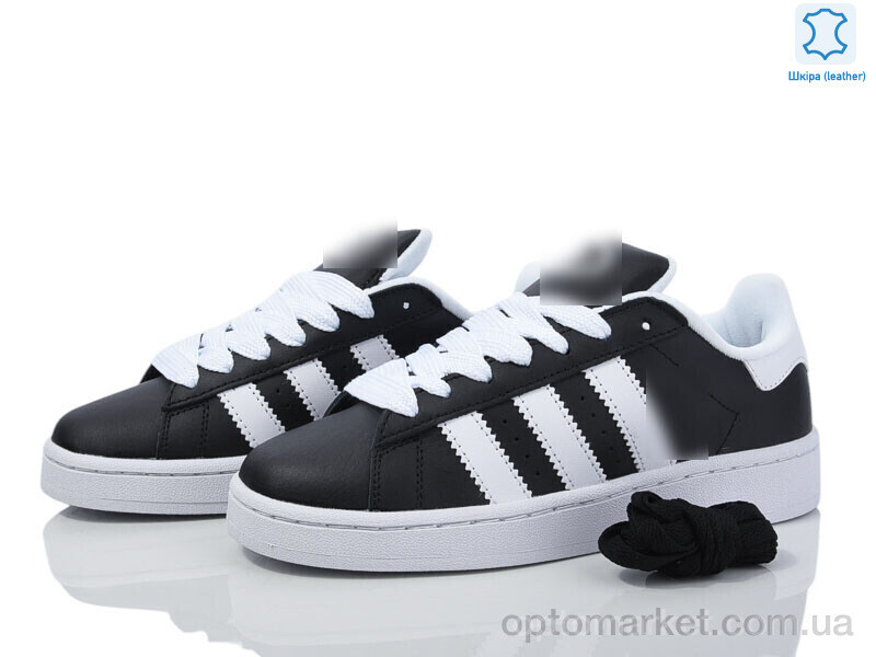 Купить Кросівки жіночі B8707-9 A.idas чорний, фото 3