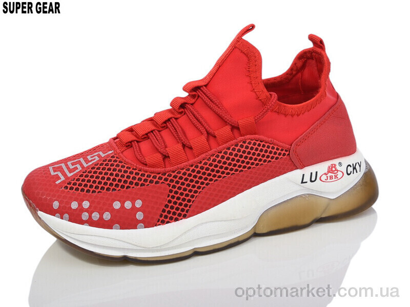 Купить Кросівки жіночі B885-1 red Jibukang червоний, фото 2