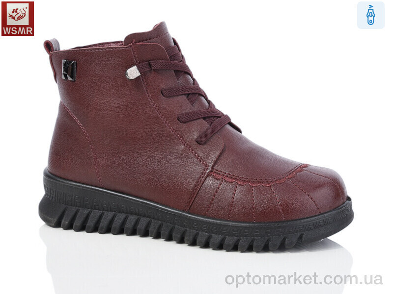 Купить Черевики жіночі B887-2 WSMR бордовий, фото 2