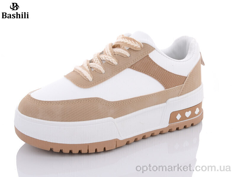 Купить Кросівки жіночі B902-2 Башили білий, фото 2
