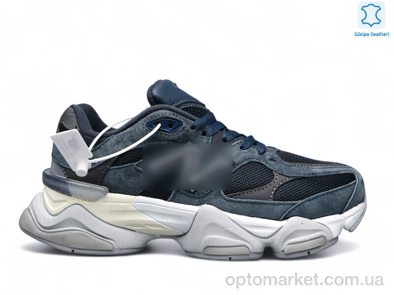 Купить Кросівки жіночі B9060-12 N.w balance синій, фото 3