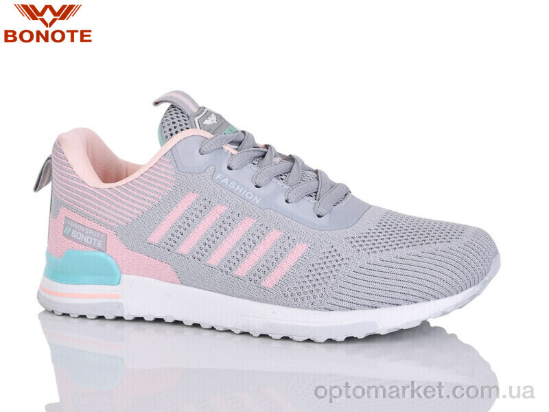 Купить Кросівки жіночі B9068-7 Bonote сірий, фото 2