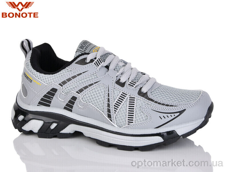 Купить Кросівки жіночі B9108-5 Bonote сірий, фото 2