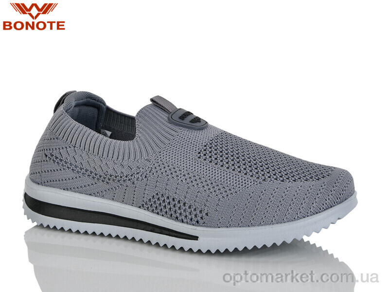 Купить Кросівки унісекс B9179-4 Bonote сірий, фото 2