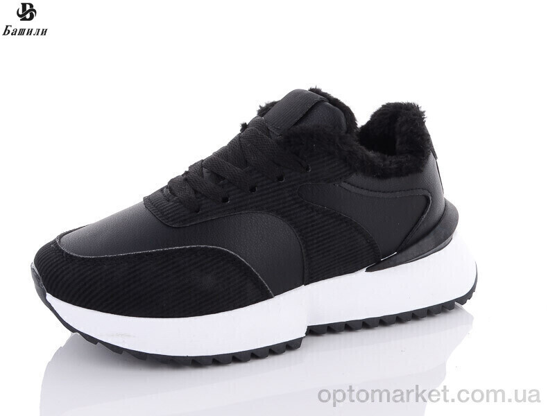 Купить Кросівки жіночі B922-1 Башили чорний, фото 2