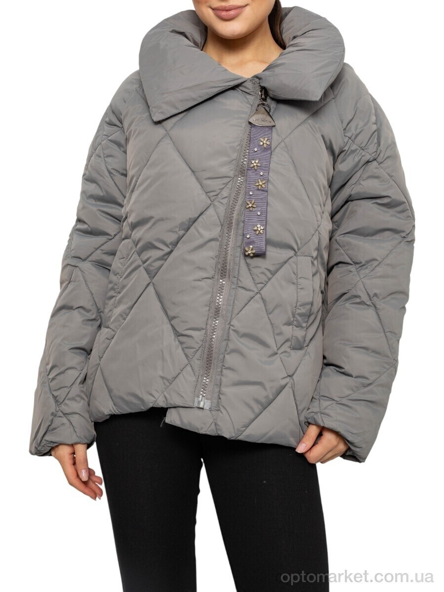 Купить Куртка жіночі B966 (11951) grey Annagella сірий, фото 4