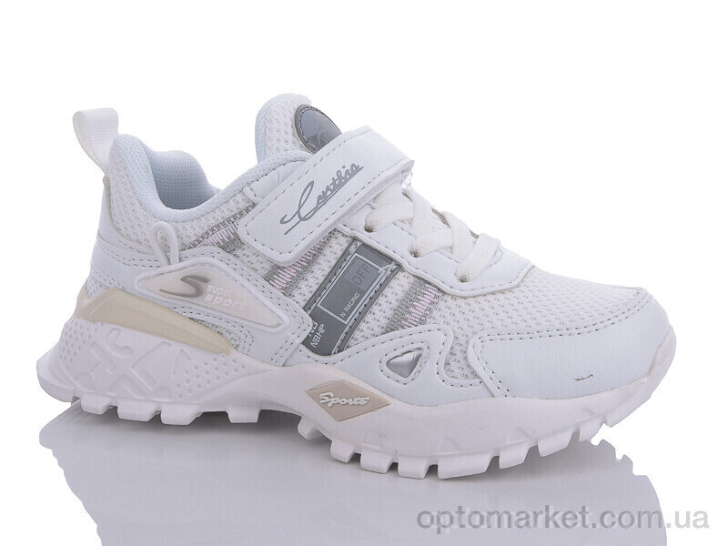 Купить Кросівки дитячі B9874-4A Bessky білий, фото 2